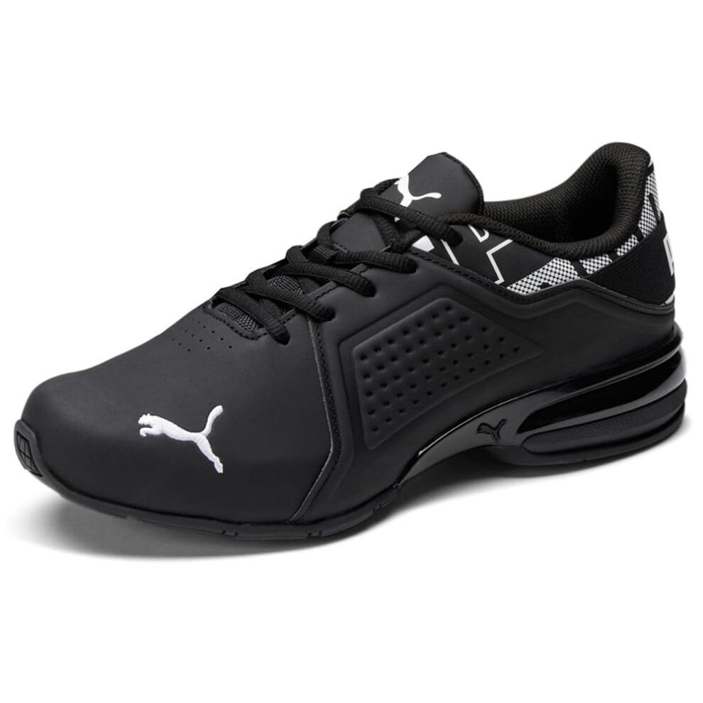 PUMA Mens Viz Runner Repeat Running Sneakers Shoes - Black - Size 7.5