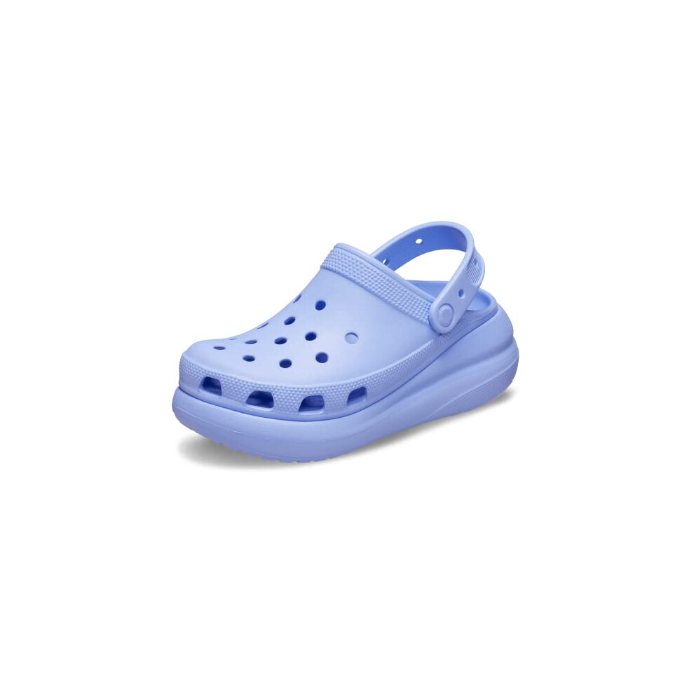 crocs Unisex classic crush clogs  Platform Shoes  Moon Jelly  10 US Me