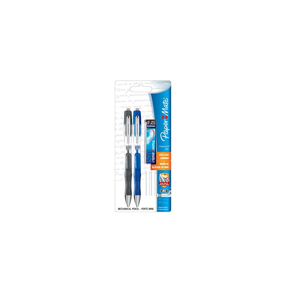 Paper Mate 1799403 Clearpoint Elite 0.5mm Mechanical Pencil Starter Se