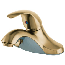 Kingston Brass KB6542LP 4 Zoll Mittelset-Badezimmerarmatur, poliertes Messing