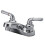 Kingston Kingston Brass KB251LP 4 in. CentreSet badev?relse vandhane poleret krom 1