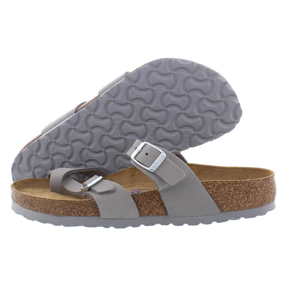 Birkenstock Womens  Mayari Soft Footbed Sandal - Regular Fit Dove 38 M