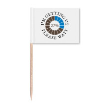 Get Wait Buffer Requests Art Deco Fashion Toothpick Flags Marker Topper Party Decoration