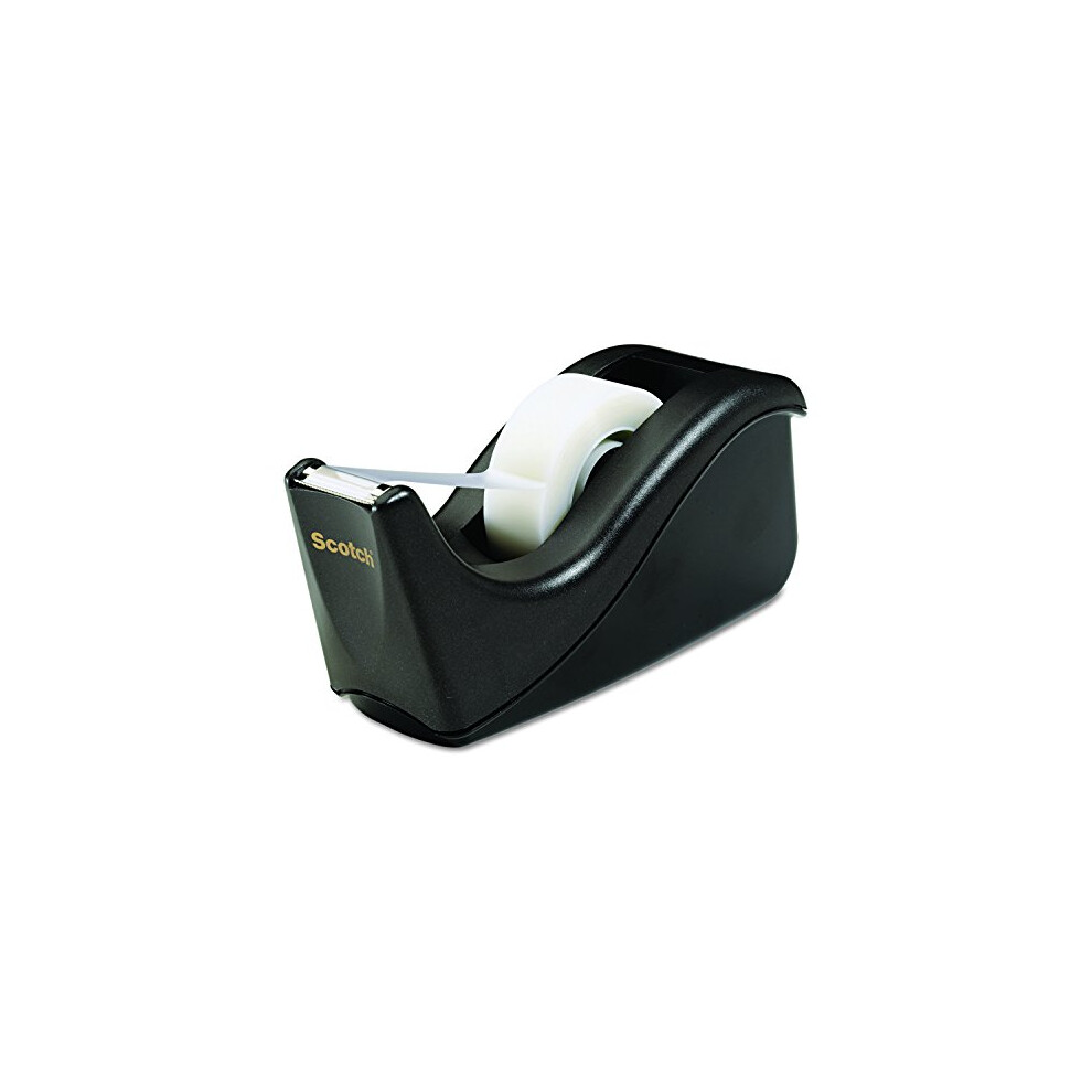 Scotch Desktop Tape Dispenser  Black Two-Tone  1 Dispenser/Pack (C60-B