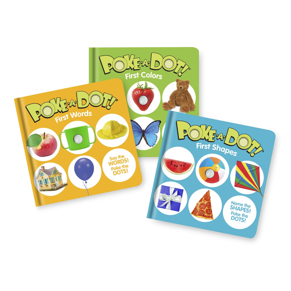 Poke-a-Dot Book Bundle: First Words  First Colors & Shapes (Amazon Onl