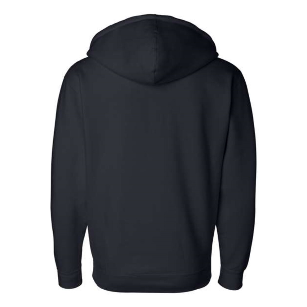 Sweat-shirt     capuche    pais enti   rement zipp    Independent Trading Co. - Bleu marine