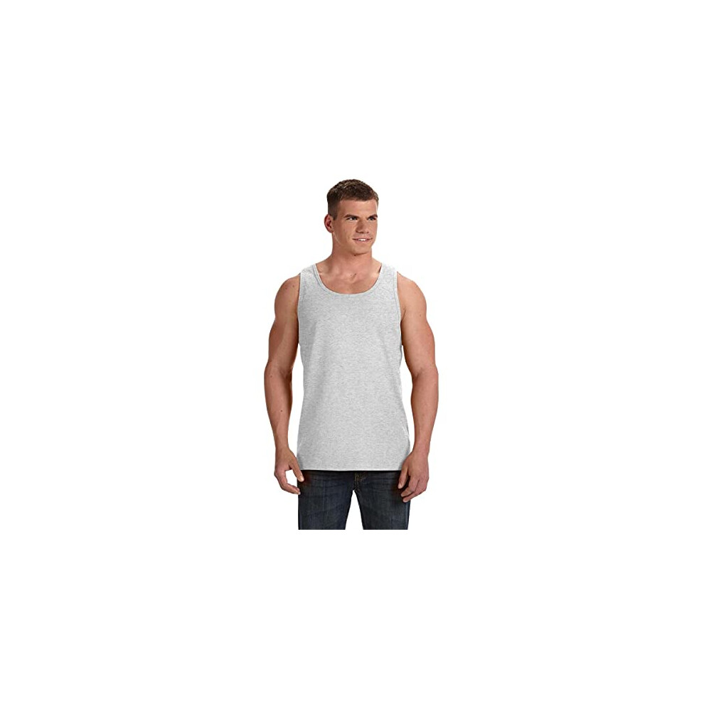 Fruit of the Loom Mens 5 oz 100% Heavy Cotton HD? Tank (39TKR) J Navy