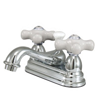 Kingston Brass KS3601PX 4 in. Centerset Bathroom Faucet  Polished Chro