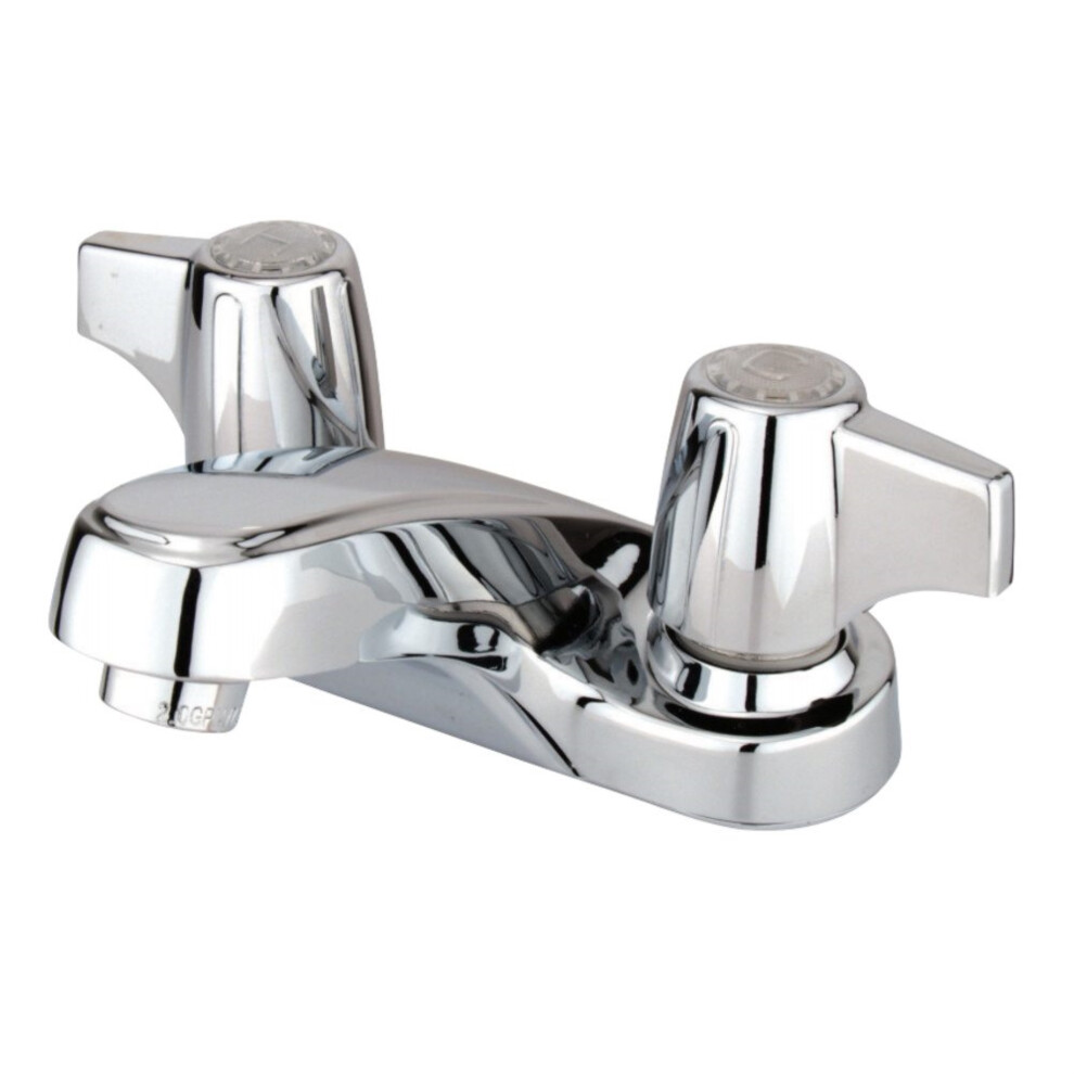 Kingston Brass GKB160LP Risparmio Di Acqua Americana Monoforo Lavabo Con Baldacchino, Maniglia Cromata-image
