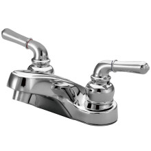 Kingston Brass GKB251LP 4 tum Centerset Badkarstvattnare, Polerat Krom