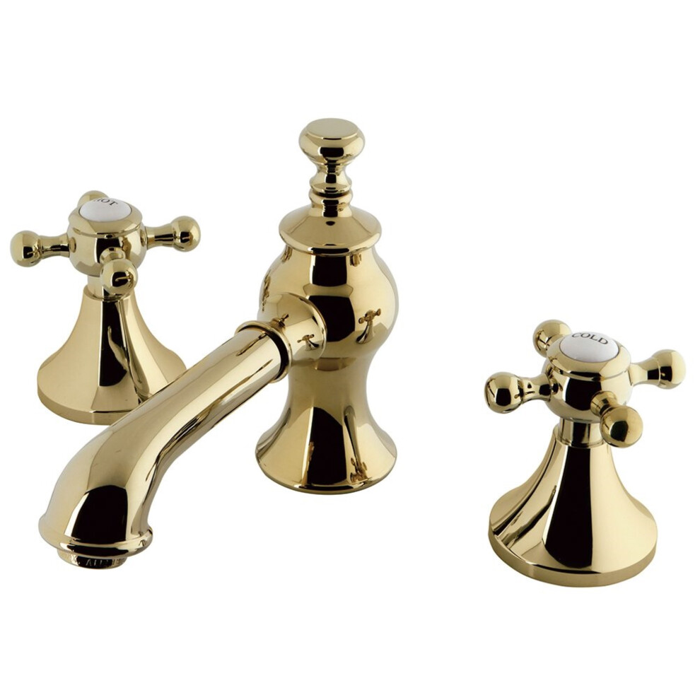 Kingston Brass Kc7062bx 8 In. Widespread Bathroom Faucet Polished Bra 663370441325