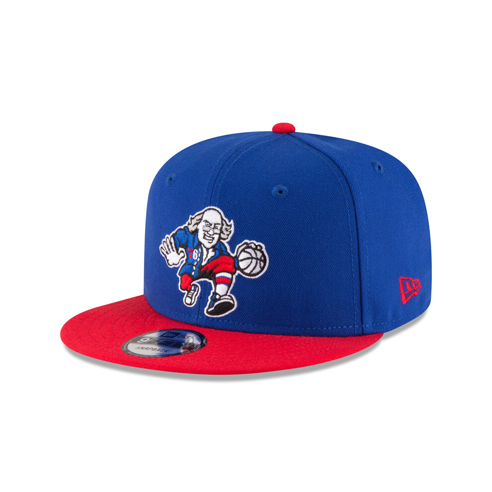 NBA Philadelphia 76Ers Adult Men NBA 9Fifty 2Tone Snapback cap Osfa Ro