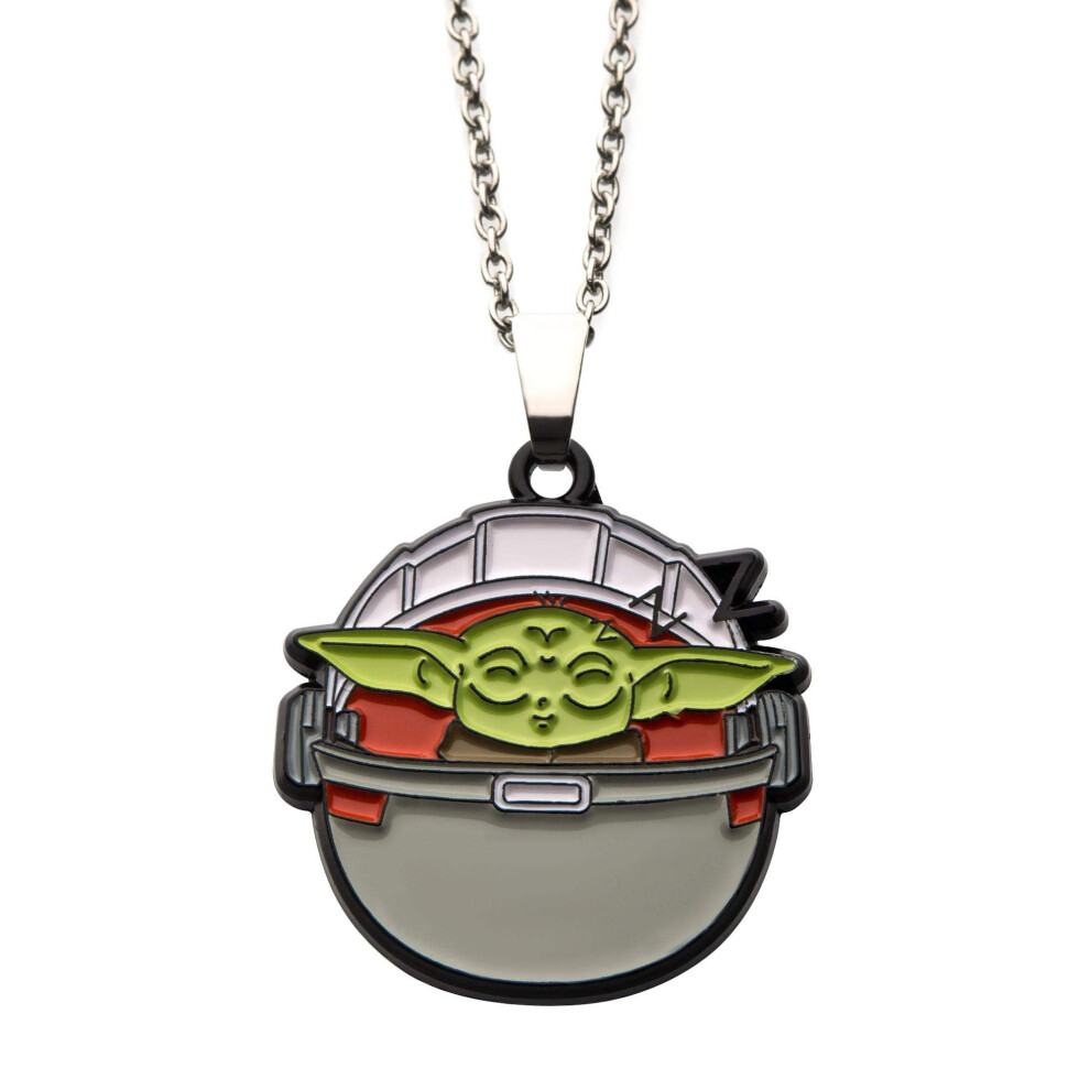 Star Wars The Mandalorian The Child Sleeping in Carriage Pendant Neckl