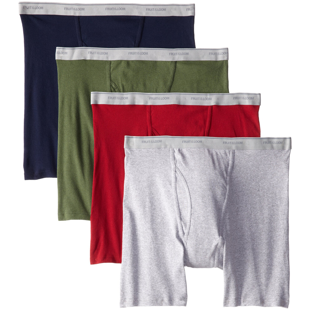 Fruit of the Loom Men's X-Size Boxer Brief  Assorted  XX-Large(Pack of