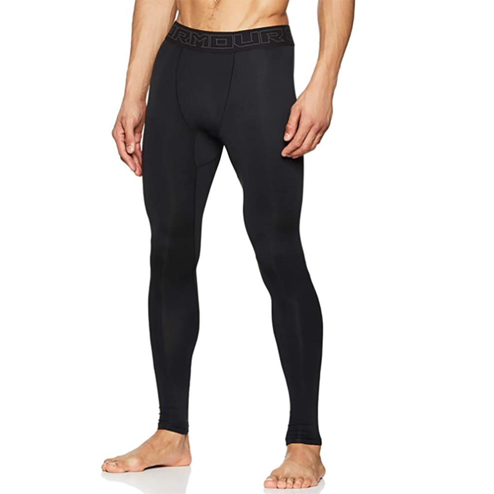 Under Armour Mens coldgear Armour Leggings (X-Large  Blackgraphite - 0