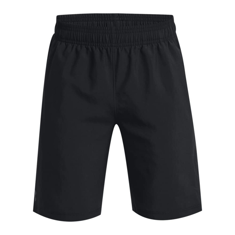 Under Armour Boys' Performance Woven Shorts  (001) Black / / Black  La