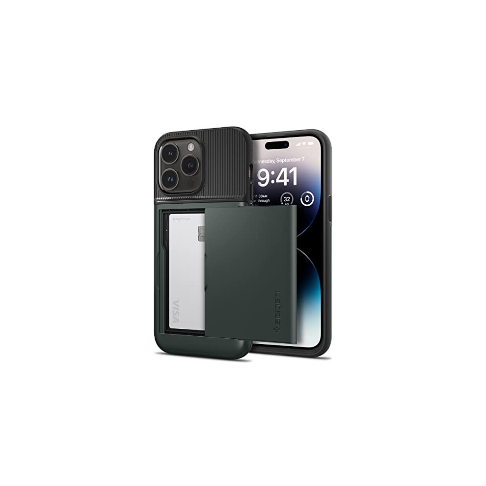 Spigen Slim Armor CS Designed for iPhone 14 Pro Case (2022) - Abyss Gr