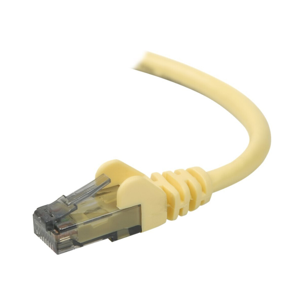 Belkin SNAgLESS cAT6 Patch cable * RJ45MRJ45M 100 Yellow (A3L980-100-Y