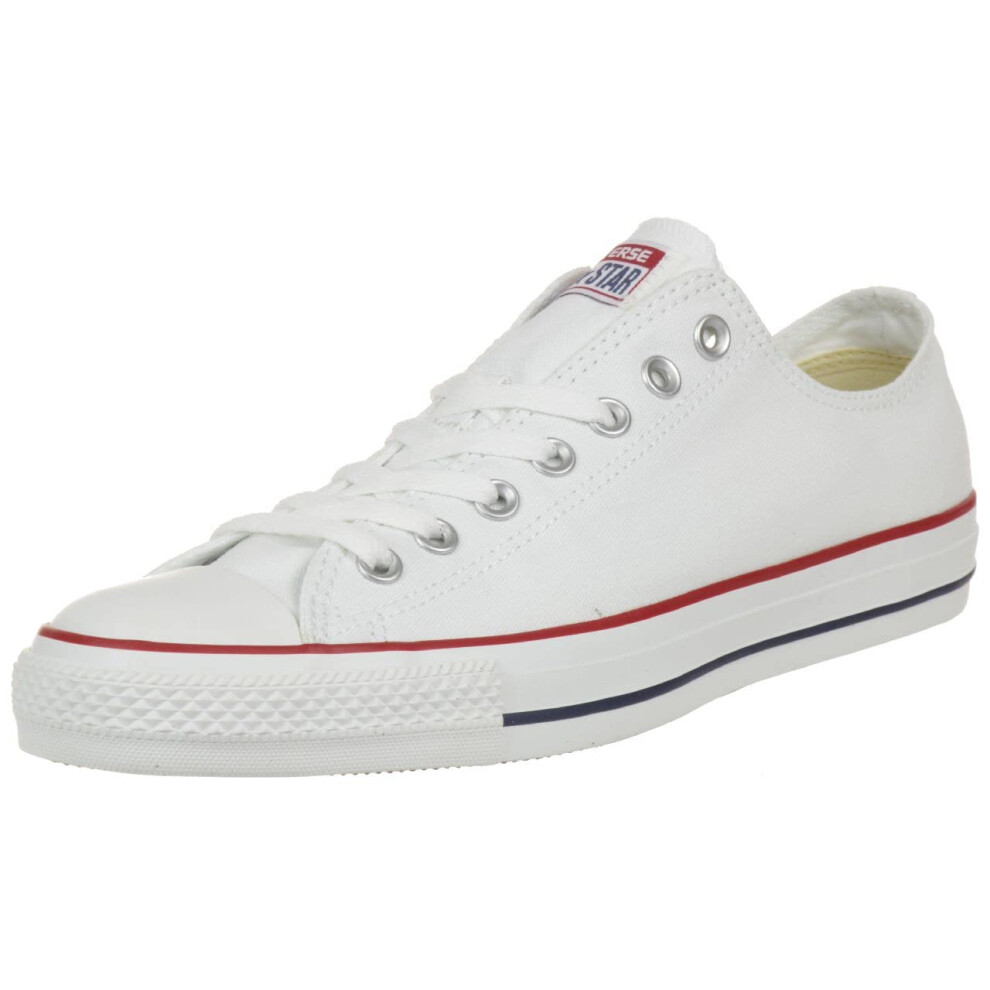 Converse Unisex Chuck Taylor All Star Low Top Sneakers - White - 7 D(M