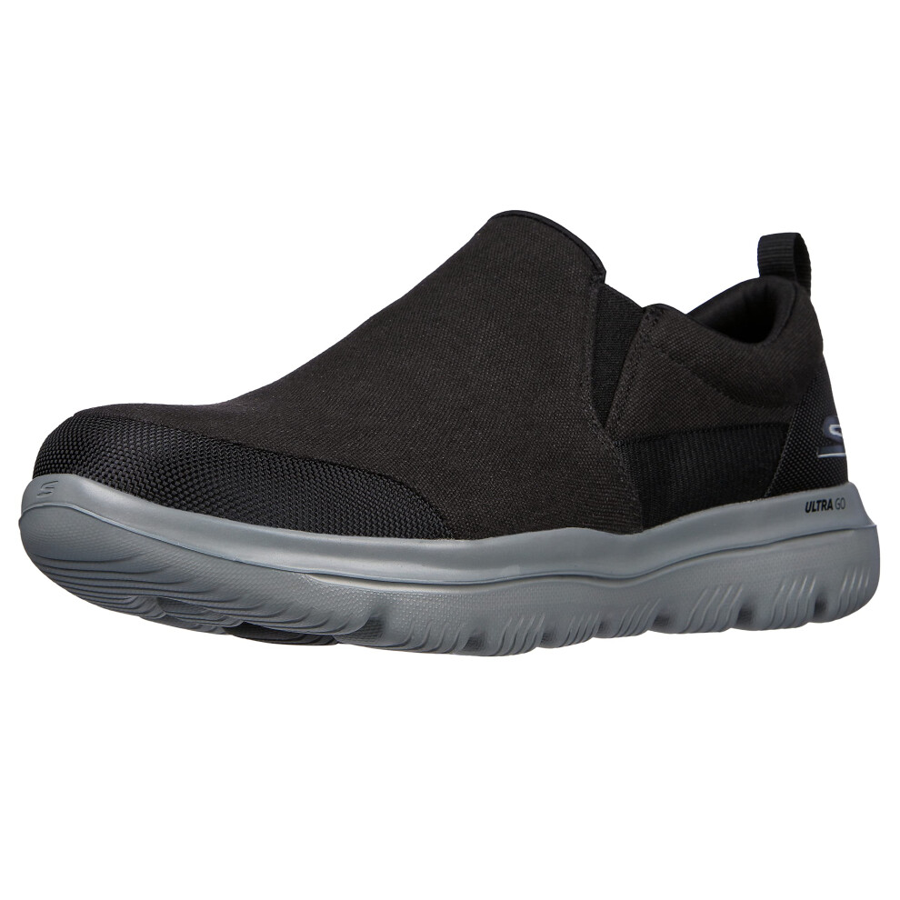 Skechers Men's GO Walk Evolution Ultra-Impeccable Sneaker  Black/Grey