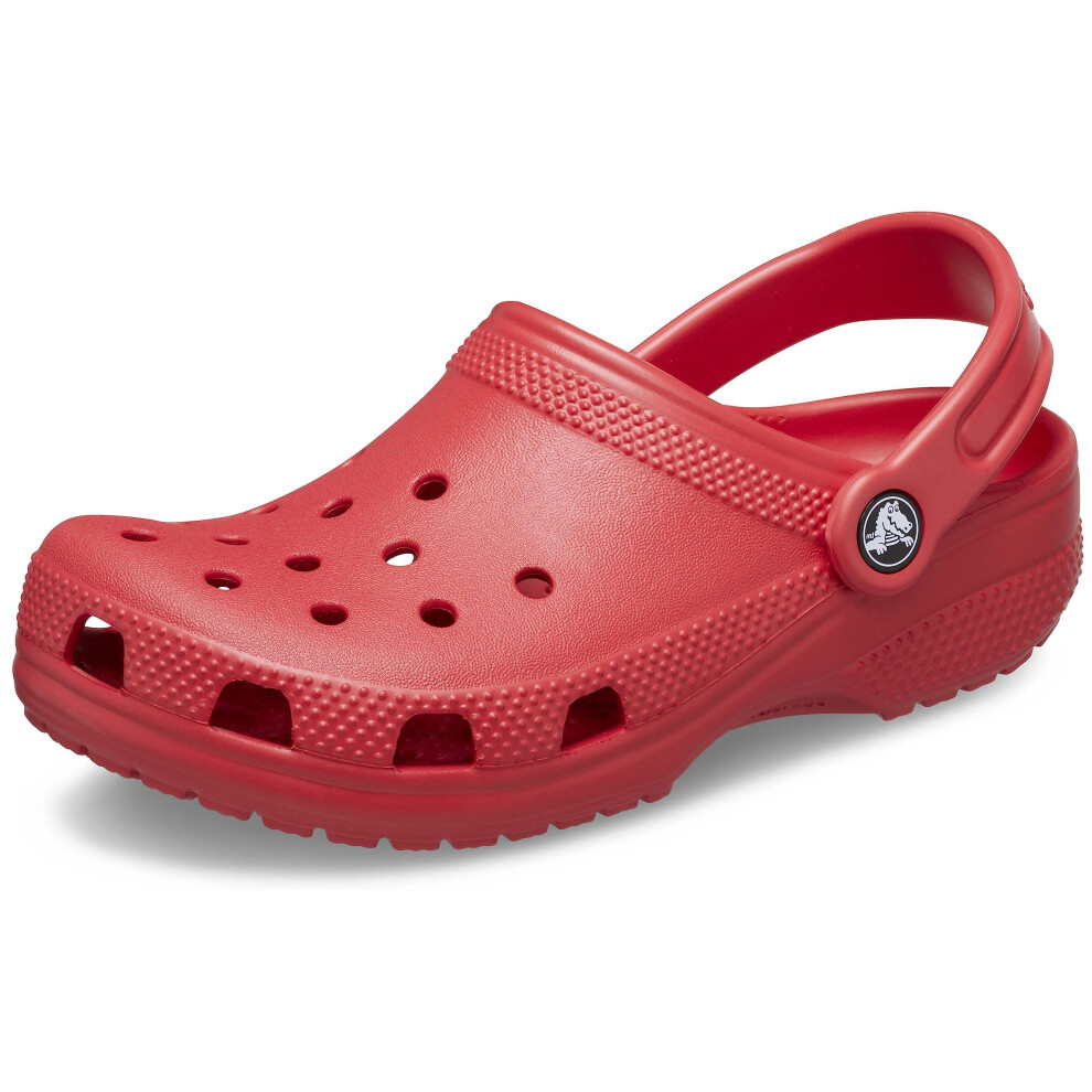 crocs Kids Unisex classic clog (Little KidBig Kid) Varsity Red 4 Big K