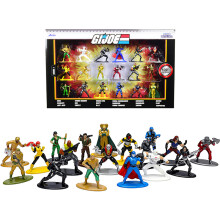 ""G.I. Joe"" Set of 18 Diecast Figurines ""Nano Metalfigs"" Series by