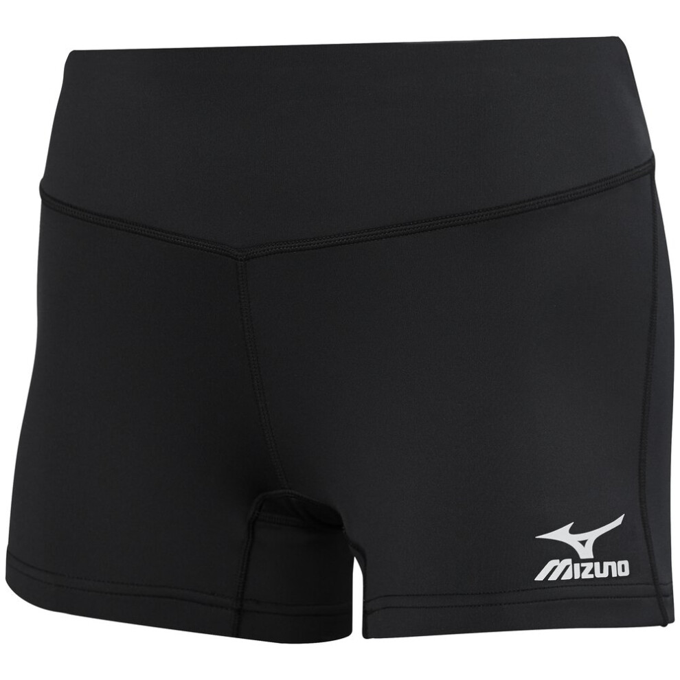 Mizuno mens Mizuno Victory 3.5 Inseam Volleyball Shorts  Black  X-Smal