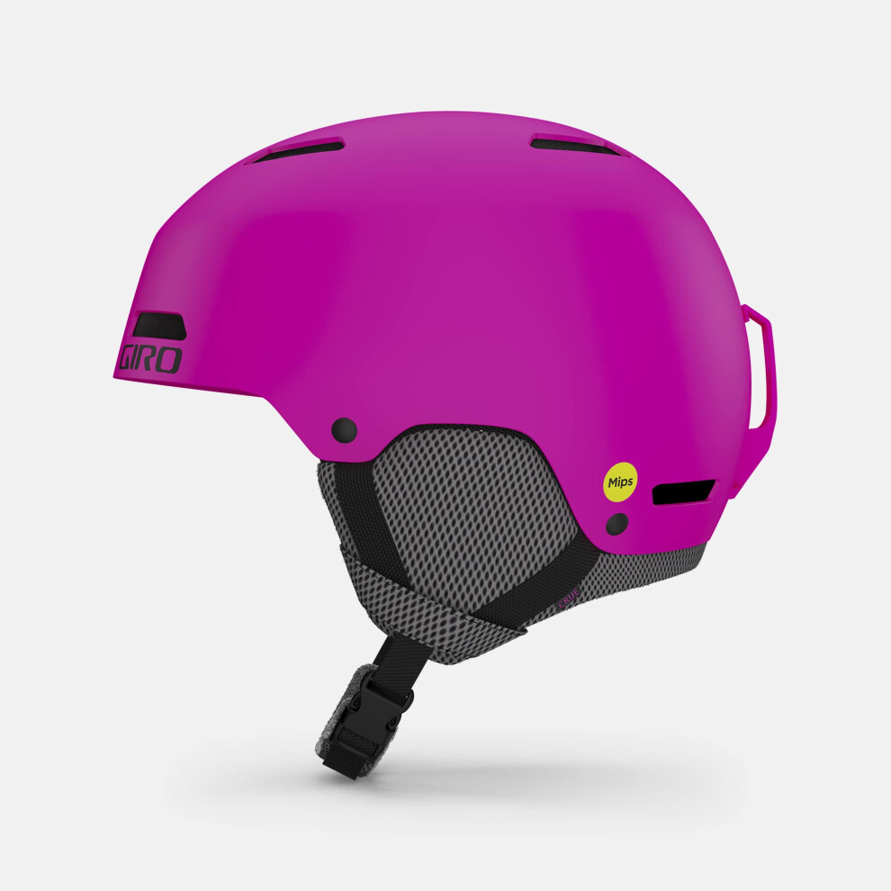 Giro Crue MIPS Youth Snow Helmet - Matte Bright Pink - Size S (52-55.5