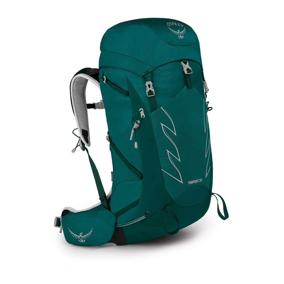 Osprey Tempest 30L Womens Hiking Backpack with Hipbelt  Jasper green