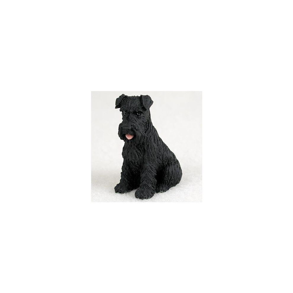 Conversation Concepts Schnauzer Miniature Dog Figurine - Uncropped - B