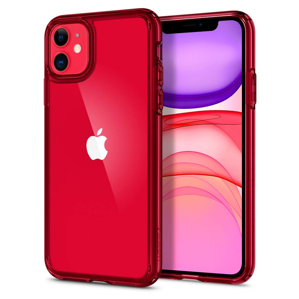 Spigen Ultra Hybrid Designed for Apple iPhone 11 case (2019) - Red cry