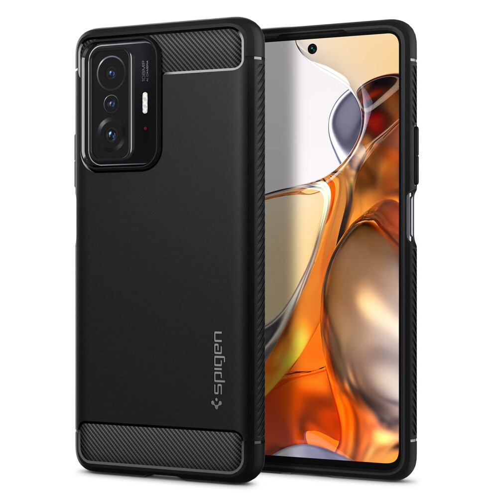 Spigen Rugged Armor Designed for Xiaomi 11T / 11T Pro (2021) - Matte B