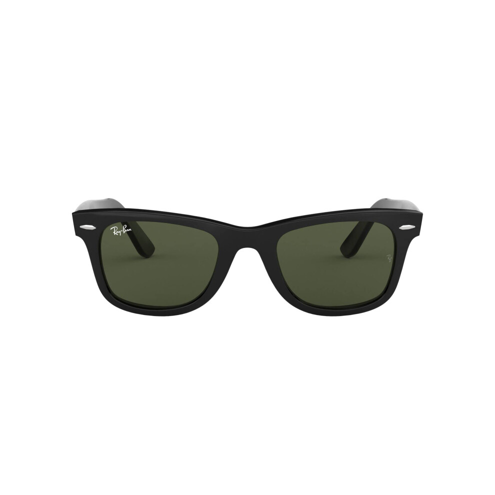 Ray-Ban RB2140 Original Wayfarer Square Sunglasses  Blackg-15 green  5