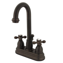 Kingston Brass KB3615AX 4 in. Centerset Bathroom Faucet  Oil Rubbed Br