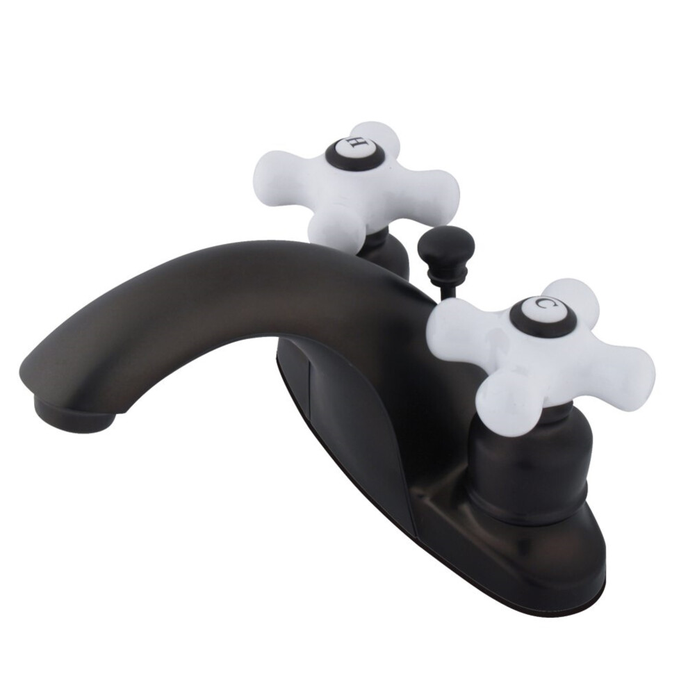 Kingston Brass Kb7645px 4 In. Centerset Bathroom Faucet Oil Rubbed Br