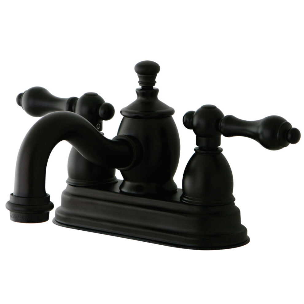 Kingston Brass Ks7105al 4 In. Centerset Bathroom Faucet Oil Rubbed Br