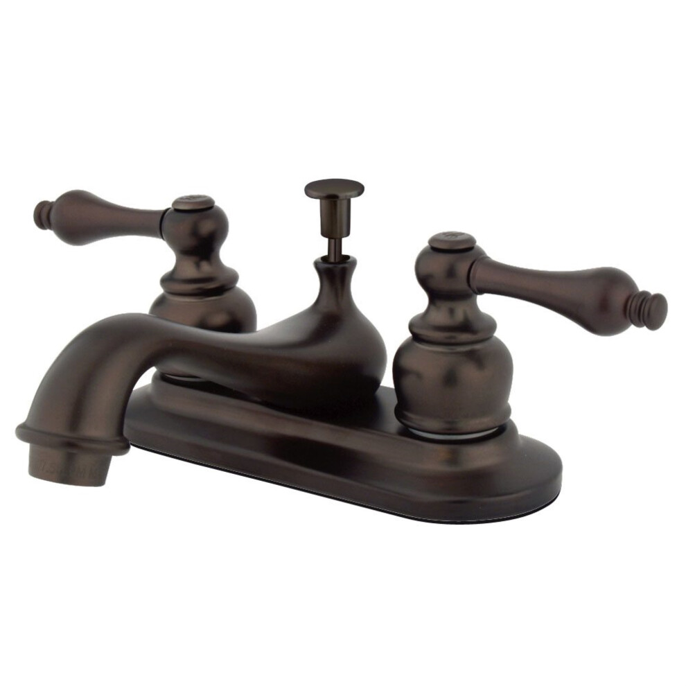 Kingston Brass GKB605AL 4 in. Centerset Bathroom Faucet  Oil Rubbed Br