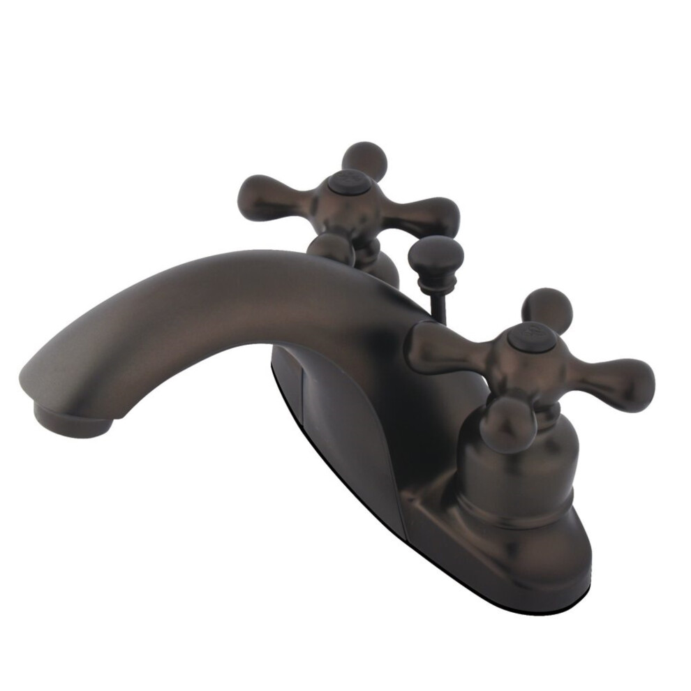 Photos - Tap Kingston Brass KB7645AX 4 in. Centerset Bathroom Faucet Oil Rubbed Br 