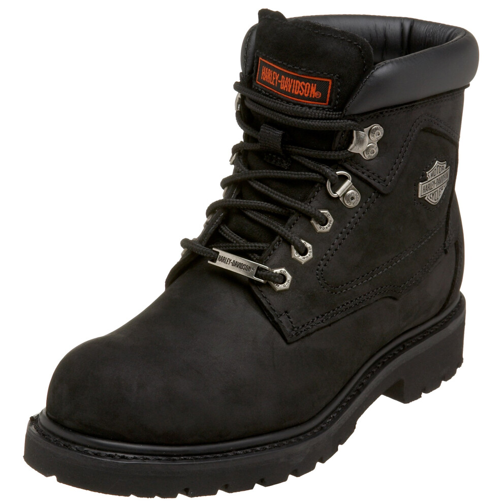 HARLEY-DAVIDSON FOOTWEAR Men's Badlands Motorcycle Boot  Black  7 Medi