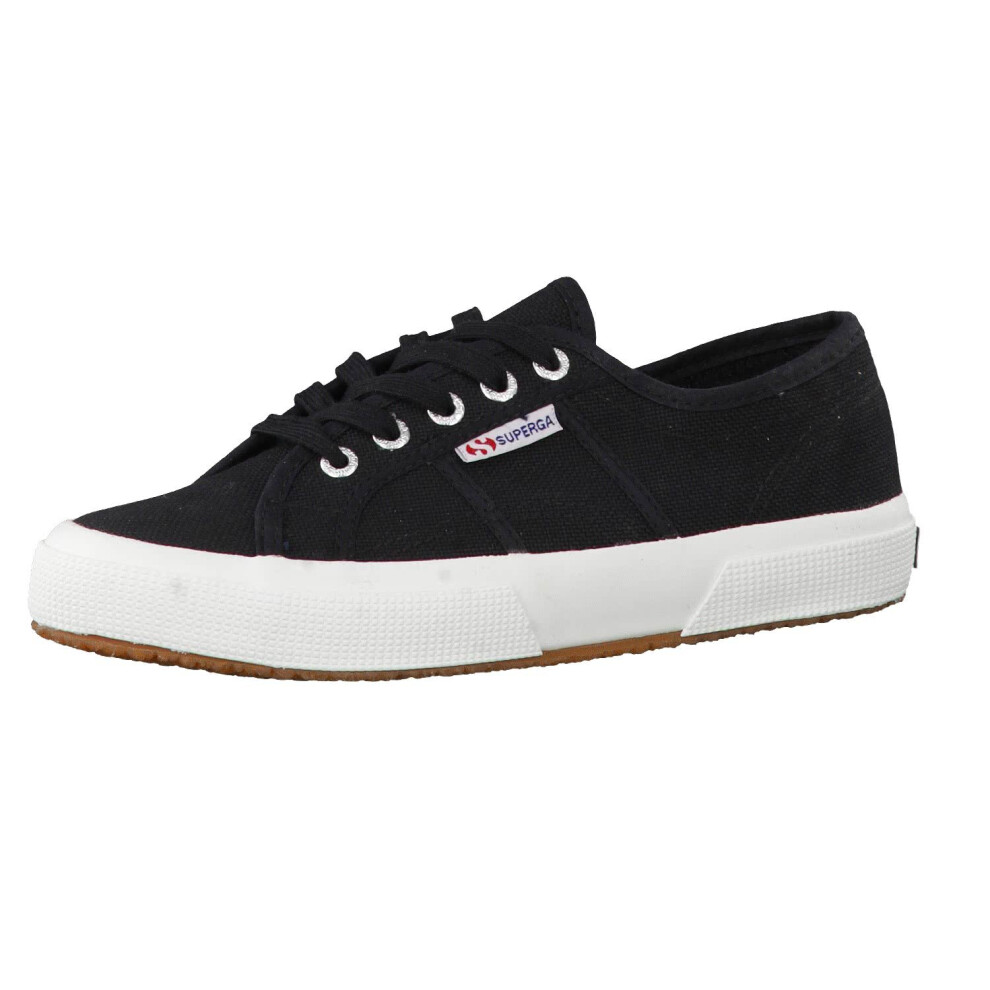 Superga Unisex 2750 cotu classic gymnastics Shoes  Black Fwhite  7 US