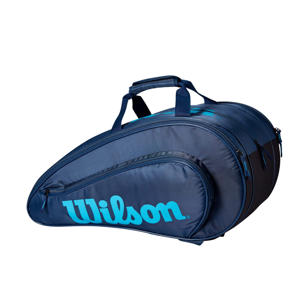 WILSON Padel-case Rak Pak  For up to 6 Rackets  Navy-BlueBlue  WR89017