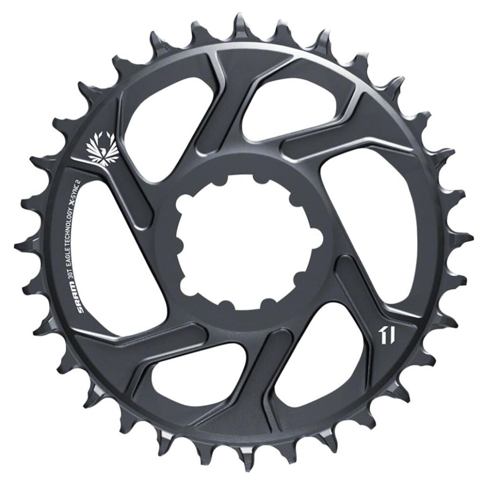 SRAM Eagle X-SYNC 2 Chainring 30t Direct Mount 12-Speed Aluminum Lunar