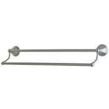 Kingston Brass BA4813SN Metropolitan 24-Zoll-Doppelhandtuchstange, gebrstetes Nickel