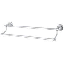 Kingston Brass BA7973C Ingl   s Vintage 24 """" Cromo polido da barra de toalha dupla