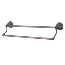 Kingston Brass BA3963orb Restaura      o 24 """" Bronze de    leo de barra de toalha dupla