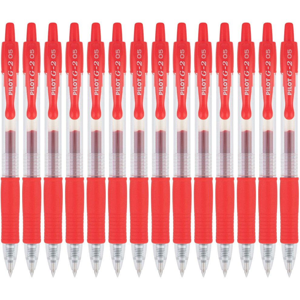 Pilot  G2 Premium Gel Roller Pens  Extra Fine Point 0.5 mm  Pack of 14