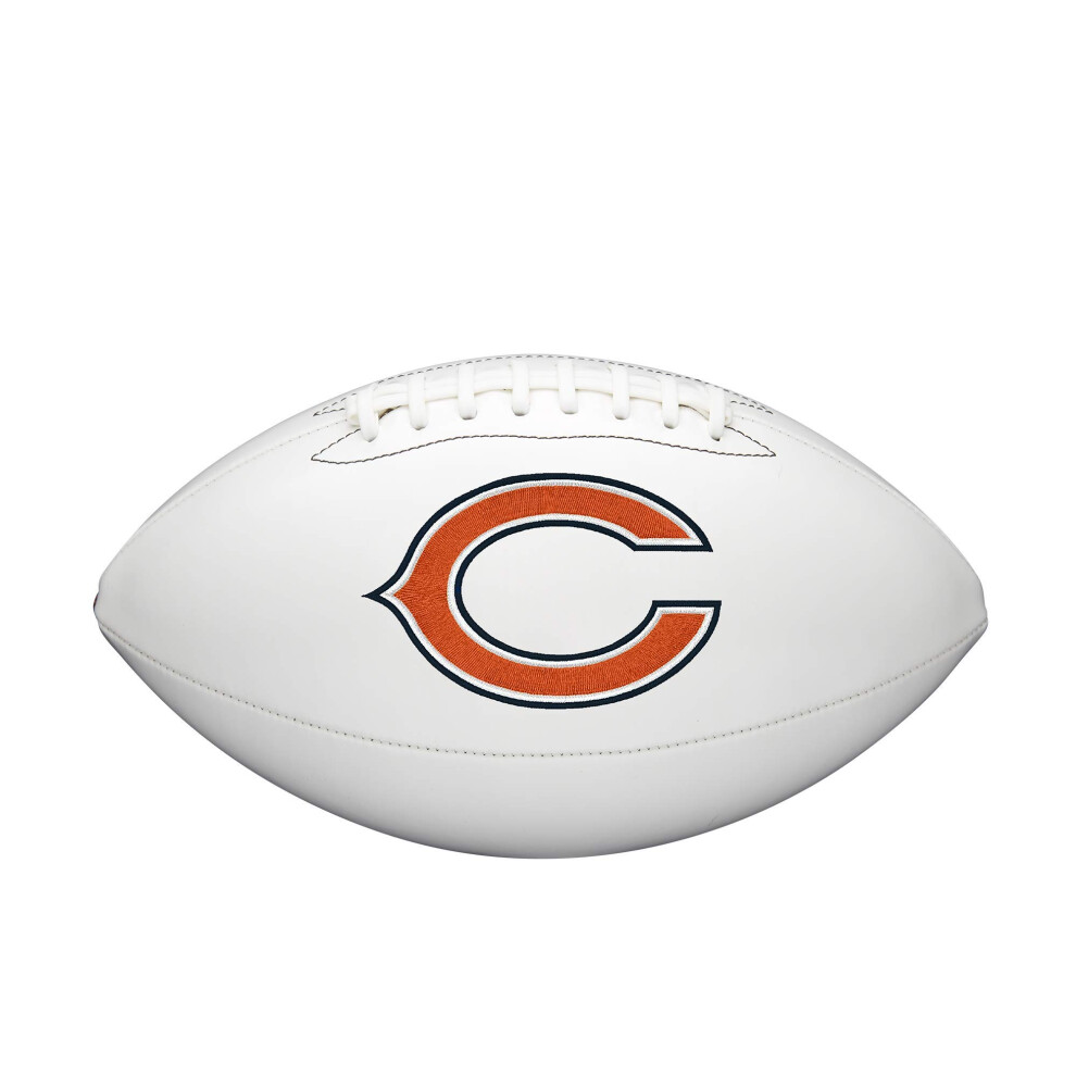 WILSON NFL Live Signature Autograph Football - Official Size  chicago