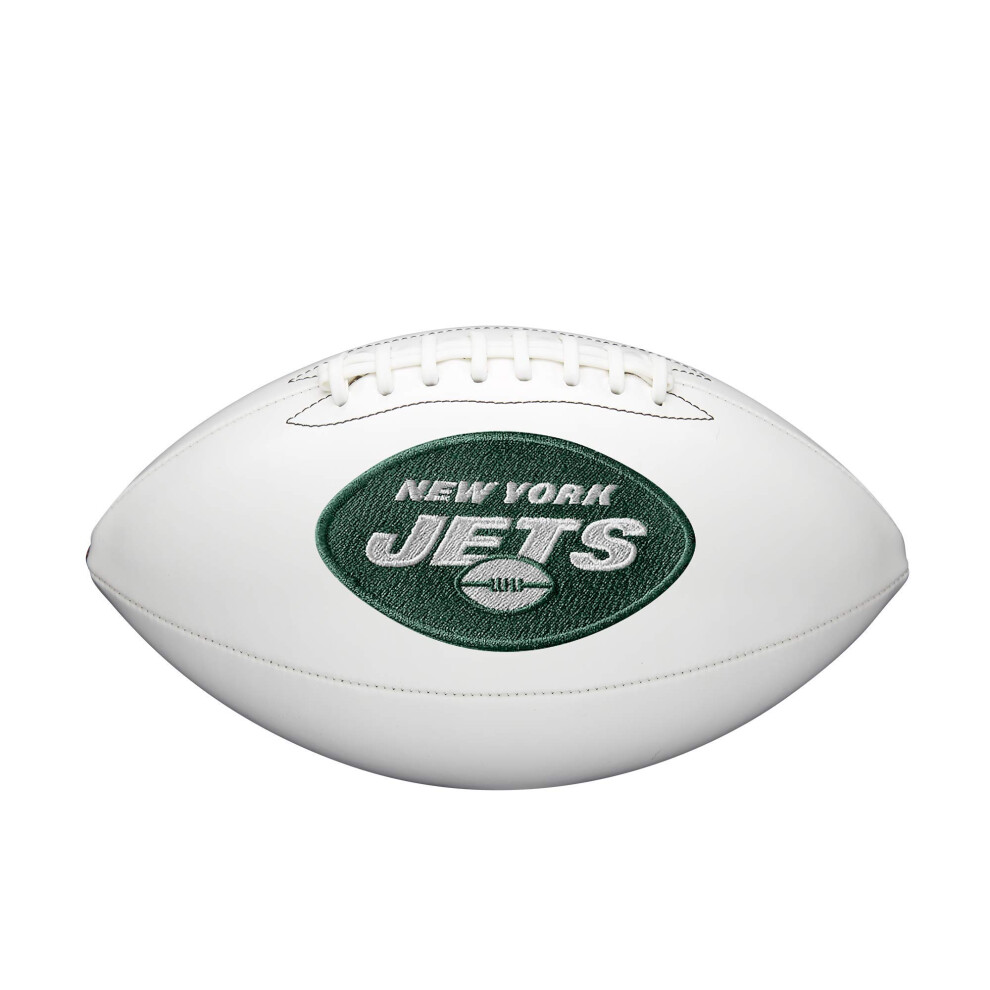 WILSON NFL Live Signature Autograph Football - Official Size  New York