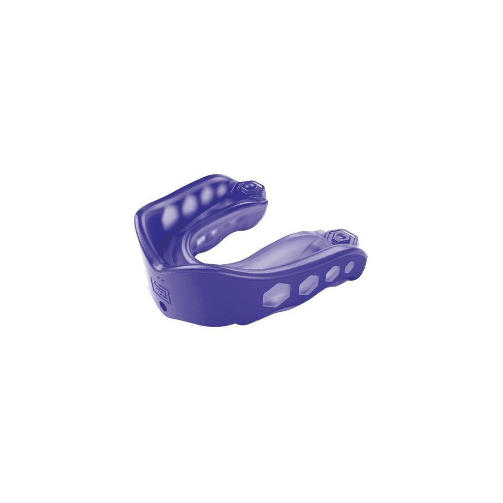 Shock Doctor unisex adult Non-flavored Gel Max Mouthguard  PURPLE  You