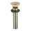 Kingston Brass KB6007 Complement Push-Up Afvoer met Overloop Geborsteld 1